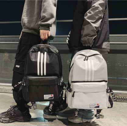 双肩包新款牛津布双肩背包韩版中学生书包户外旅行背包潮